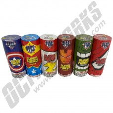 Super Heros Fountain Assortment 6pk (Diwali Fireworks)